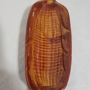 California USA Pottery Cornware Corn Holder
